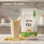 5 - AS-IT-IS Nutrition ATOM Pea Protein,  2.2 lb  Caramelized Banana 