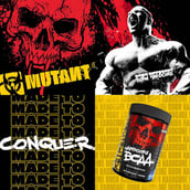 8 - Mutant Hardcore BCAA, 0.859 lb 30 Servings Fruit Punch