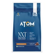 1 - AS-IT-IS Nutrition ATOM NXT Protein - Yeast Protein with DigeZyme, 1.1 lb Double Rich chocolate