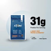 5 - AS-IT-IS Nutrition ATOM NXT Protein - Yeast Protein with DigeZyme, 1.1 lb Cafe Mocha