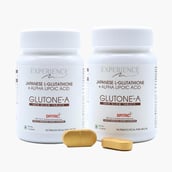 1 - Glutone A Japanese L-Glutathione with Alpha Lipoic Acid,  for Glowing Skin (Pack of 2)  15 tablet(s) 