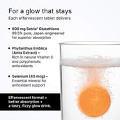 7 - Glutone C Glutathione & Vitamin C Effervescent,  Unflavoured (Pack of 4)  15 tablet(s) 