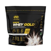 1 - PVL Whey Gold,  4 lb  Vanilla Soft Serve Supreme 