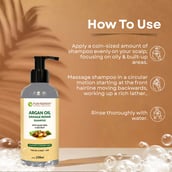6 - Pure Nutrition Argan Oil Damage Repair Shampoo, 250 ml for Dry & Frizzy Hair