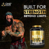 4 - One Science Nitra Whey Tiger Combo Pack, 4 lb Cookies and Cream with Daily Multivitamin 60 Capsules