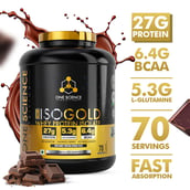 3 - One Science 100% Iso Gold Whey Protein Isolate, 5 lb Chocolate Charge