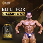 8 - One Science 100% Iso Gold Whey Protein Isolate, 5 lb Chocolate Charge