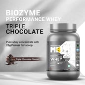8 - MuscleBlaze Biozyme Performance Whey,  2.2 lb  Triple Chocolate 