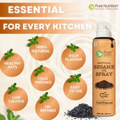 4 - Pure Nutrition Natural Sesame Oil Spray, 200 ml