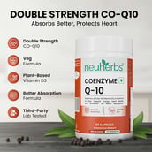 2 - Neuherbs Coenzyme Q10,  60 capsules 