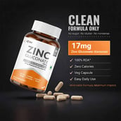4 - AS-IT-IS Nutrition ATOM Zinc Gluconate 118mg, 60 veggie capsule(s)