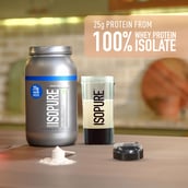 4 - Isopure 100% Whey Protein Isolate with Less Than 1.5 Grams Carbs, 2.2 lb Creamy Vanilla