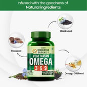 7 - Vlado's Himalayan Organics Omega 3 6 9 Vegan Natural Nutrition Supplement, 60 veggie capsule(s)