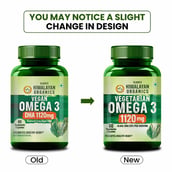 9 - Vlado's Himalayan Organics Vegan Omega 3 with DHA 1120mg,  60 veggie capsule(s) 