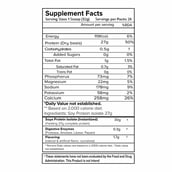 NutriJa Soya Protein Isolate 90%,  1 lb  Cookies & Cream 