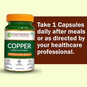 5 - Pure Nutrition Copper, 120 veggie capsule(s)
