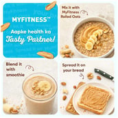 9 - Myfitness by brnd.me Natural Peanut Butter,  1.25 kg  Smooth 