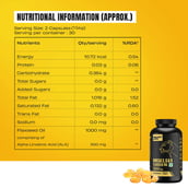 4 - BeastLife Omega-3 6 & 9 Flaxseed Oil 1000mg,  60 capsules 