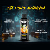 7 - BeastLife L-Carnitine with Vitamin B5 Liquid 1100mg, 450 ml Mango