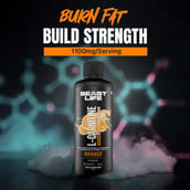 4 - BeastLife L-Carnitine with Vitamin B5 Liquid 1100mg, 450 ml Orange