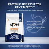 8 - AS-IT-IS Nutrition ATOM PWR Whey Protein XL,  2.2 lb  Choco Hazel Fusion 