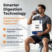 7 - AS-IT-IS Nutrition ATOM Whey Protein XL, 4.4 lb Double Rich Chocolate