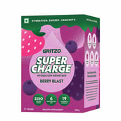 2 - Gritzo Supercharge Hydration Drink Mix,  15 Piece(s)/Pack  Berry Blast 