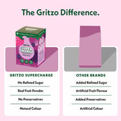 7 - Gritzo Supercharge Hydration Drink Mix,  15 Piece(s)/Pack  Berry Blast
