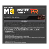 3 - MuscleBlaze Biozyme Whey PR,  2.2 lb  Chocolate Fudge