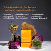 2 - Origins Nutra Gut Restore (Pack of 3), 28 veggie capsule(s)