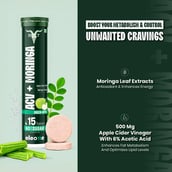 3 - Bolt ACV Moringa, 15 tablet(s) Green Apple