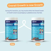 3 - Supermilk Gritzo Growth for Boy/Girl 2-6 years, 400 g Double Chocolate