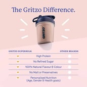 6 - Supermilk Gritzo Growth for Boy 13+ years, 800 g Double Chocolate