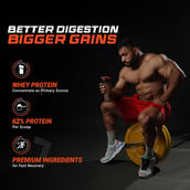 3 - Fuel One Whey Protein Powder, 4.4 lb Mango