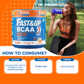 6 - Fast & Up BCAA, 0.62 lb 40 Servings Tangy Orange
