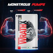 9 - MuscleBlaze Pre Workout WrathX, 0.19 lb Fruit Fury (Mono Carton Pack of 5)