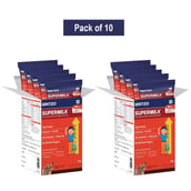 1 - Supermilk Gritzo Growth+ for Boy 13+ years, 10 Piece(s)/Pack Double Chocolate