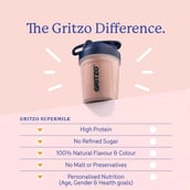 5 - Supermilk Gritzo Growth+ for Boy 13+ years, 10 Piece(s)/Pack Double Chocolate