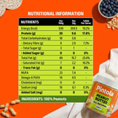 4 - Pintola All Natural Peanut Butter, 0.350 kg Crunchy