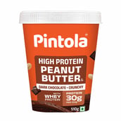 1 - Pintola High Protein Peanut Butter, 0.510 kg Dark Chocolate Crunchy