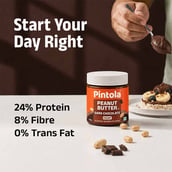2 - Pintola Dark Chocolate Peanut Butter, 0.350 kg Creamy