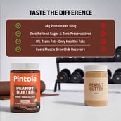 5 - Pintola Dark Chocolate Peanut Butter, 1 kg Crunchy