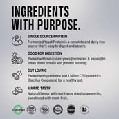 9 - Superyou Pro Fermented Yeast Protein, 1.1 lb Strawberry