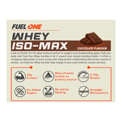 9 - Fuel One Whey Iso-Max,  2.2 lb  Chocolate