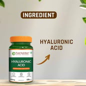 4 - Pure Nutrition Hyaluronic Acid,  Unflavoured  60 veggie capsule(s) 