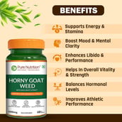 3 - Pure Nutrition Horny Goat Weed, 60 veggie capsule(s)