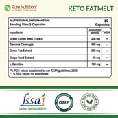2 - Pure Nutrition Keto FatMelt, 60 veggie capsule(s)