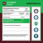 2 - Vitaminhaat CoQ-10 (Coenzyme Q10) Ubiquinol with Piperine 310mg,  60 capsules 