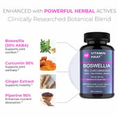 3 - Vitaminhaat Boswellia with Curcumin Piperine & Ginger 1110mg, 60 capsules