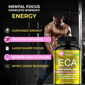 3 - Vitaminhaat ECA Advanced Thermogenic Formula,  60 capsules  Unflavoured 